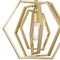 Westinghouse Pendant 60W Holly 15.75In Champagne Brass Hexagon Ring Shade 6369700 - alternate 4